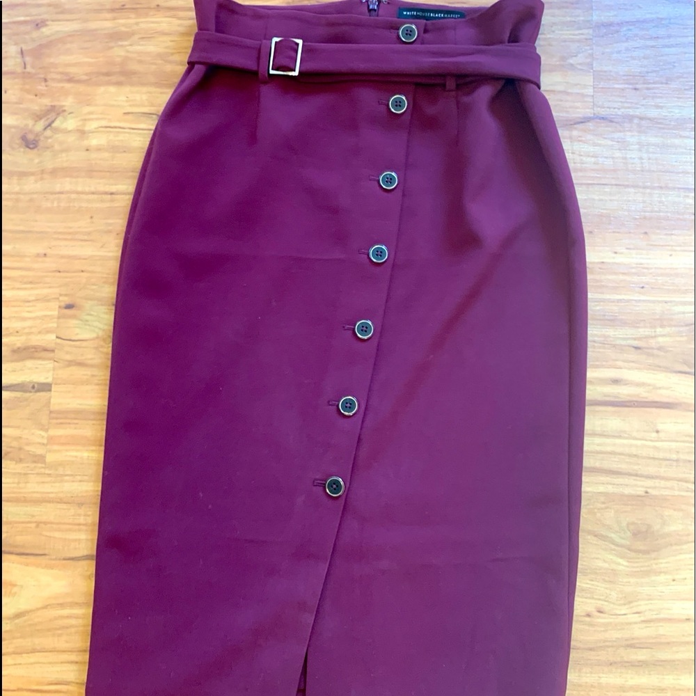 🌸 WHBM button down skirt 🌸